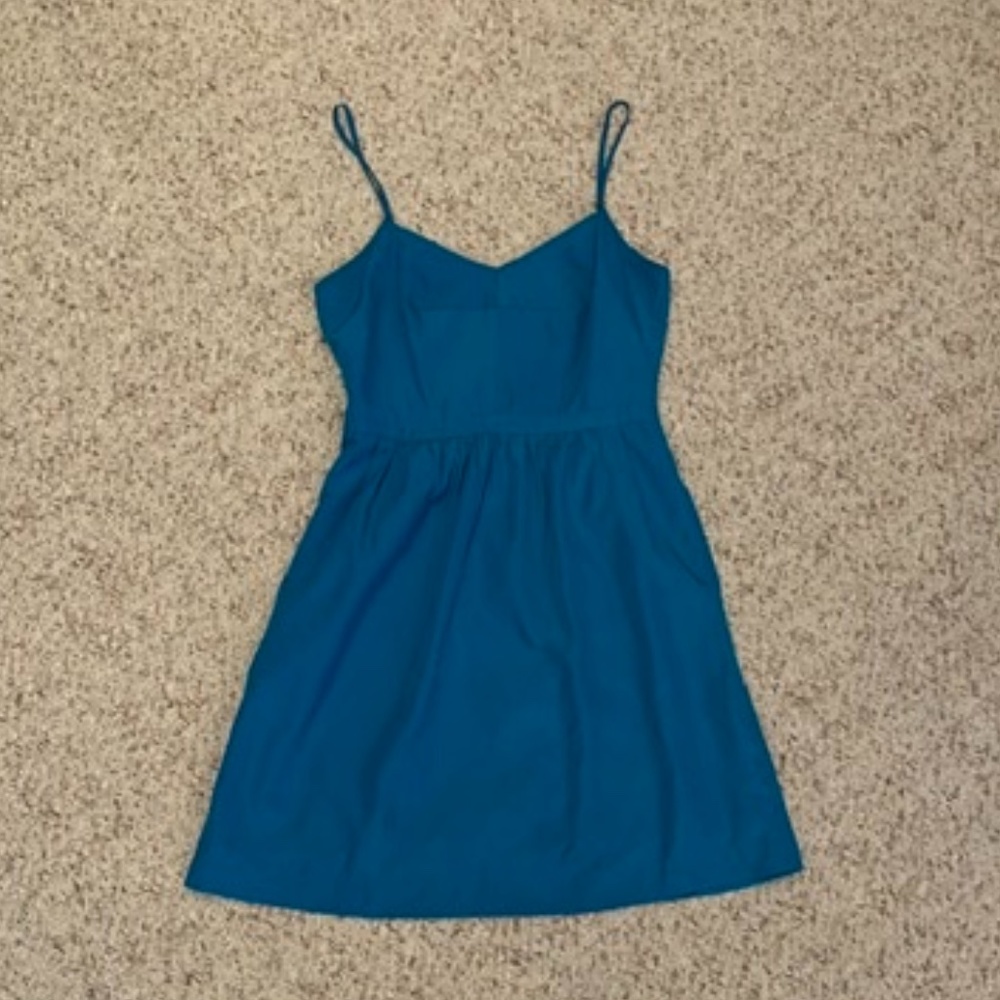 Electric Blue Mini Dress